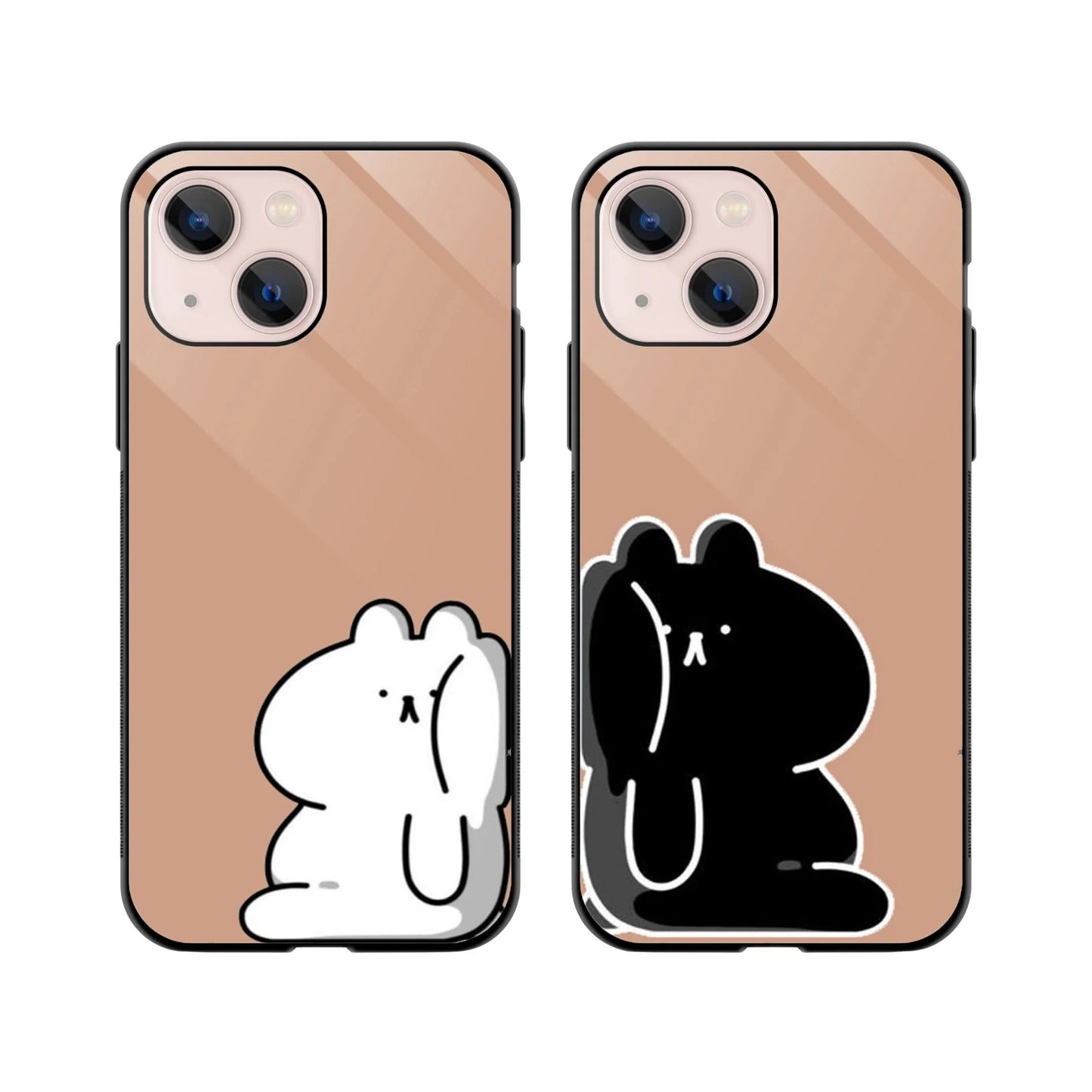Squishy Bunny Couple Phone Cover