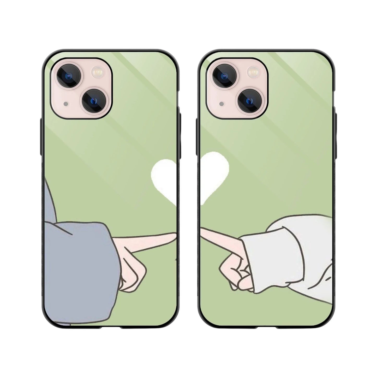 Love Green Couple Phone Cover