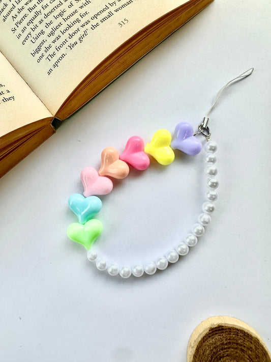 Heartfall Phone Chain Charm