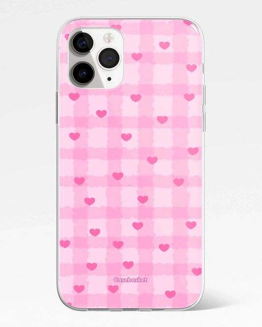 Aesthetic Love Grid Phone Cover