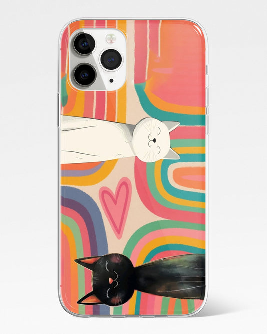 Color Pop Kitty Duo Phone Cover