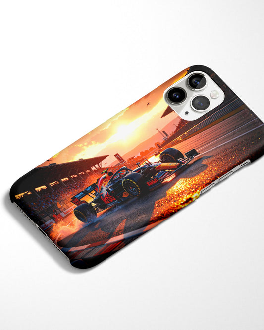 Golden Hour Racer Phone Cover