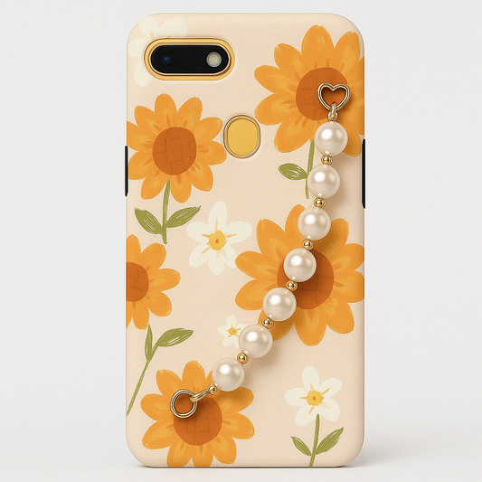 Amber Bloom Pearl Phone Cover