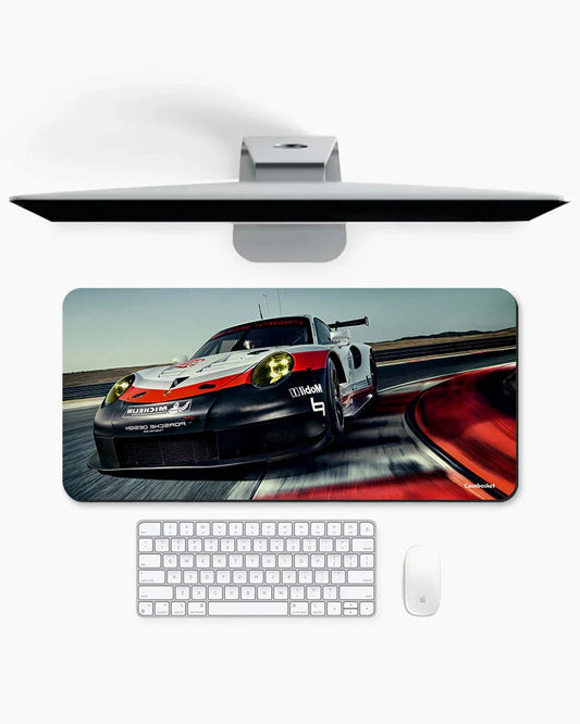 Racing Pulse Print Desk Mat