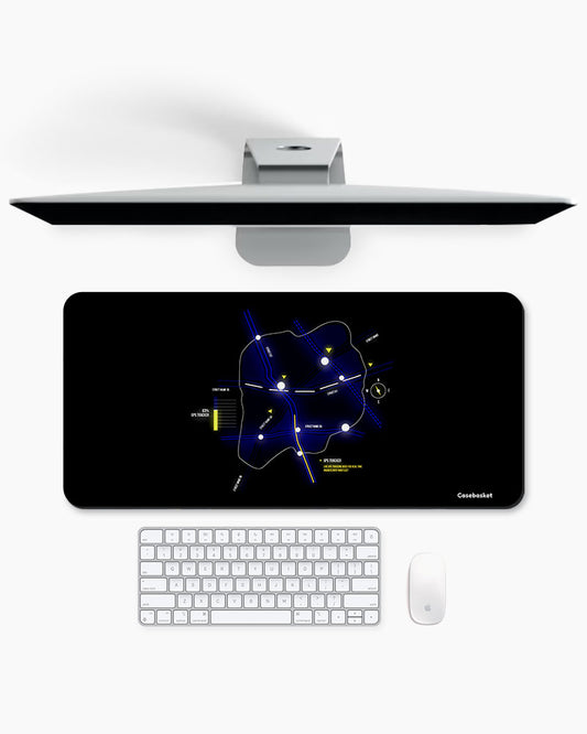 TrackFlow Print Desk Mat