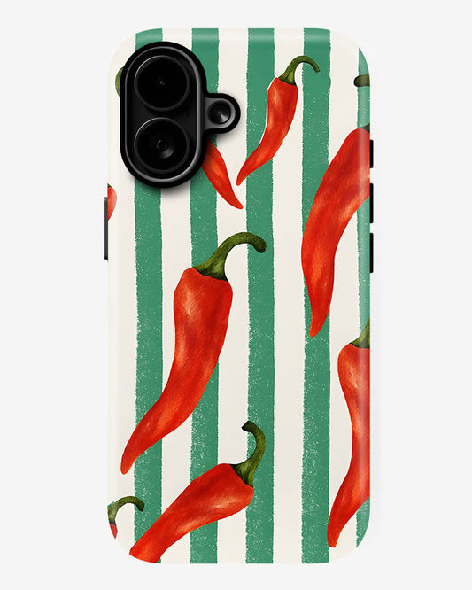 Chili Crush Glossy Armour Shell Phone Cover