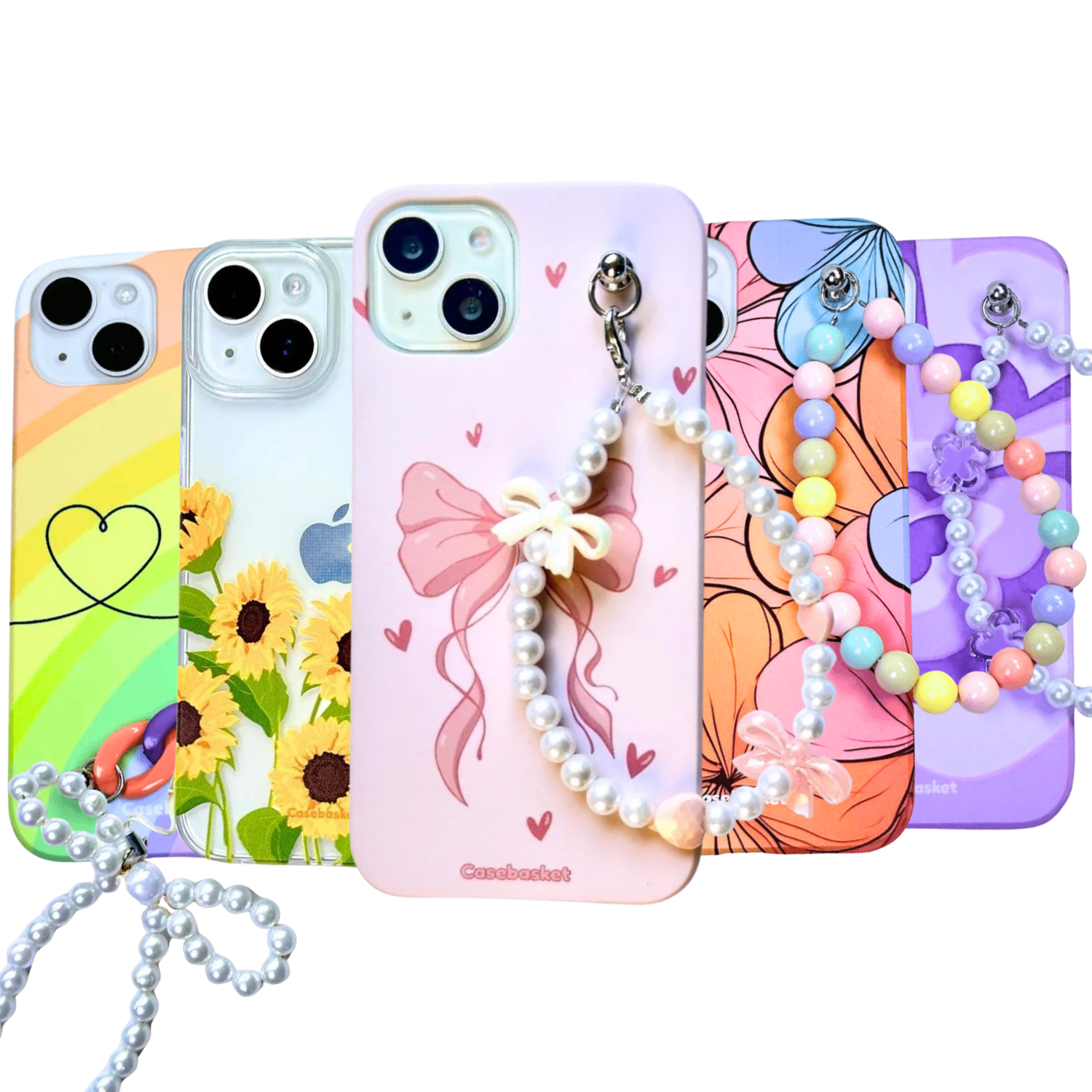 Chain & Charm Phone Covers