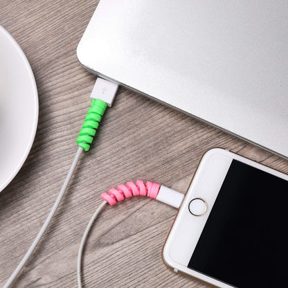 Spiral Charger Spring Cable & Wire Protector