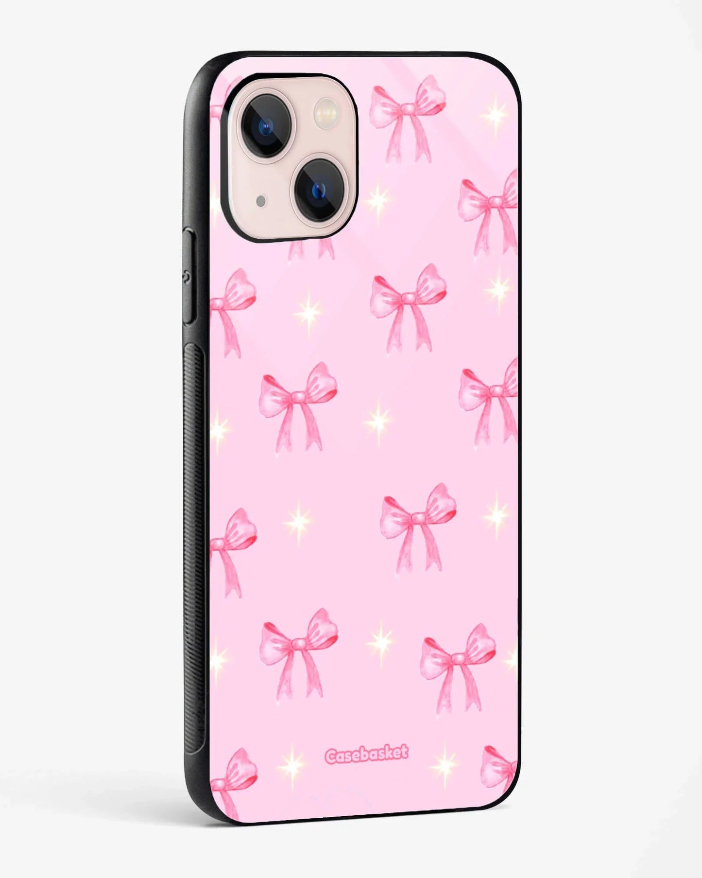 Pink Star Bow Aesthetic Phone Cover