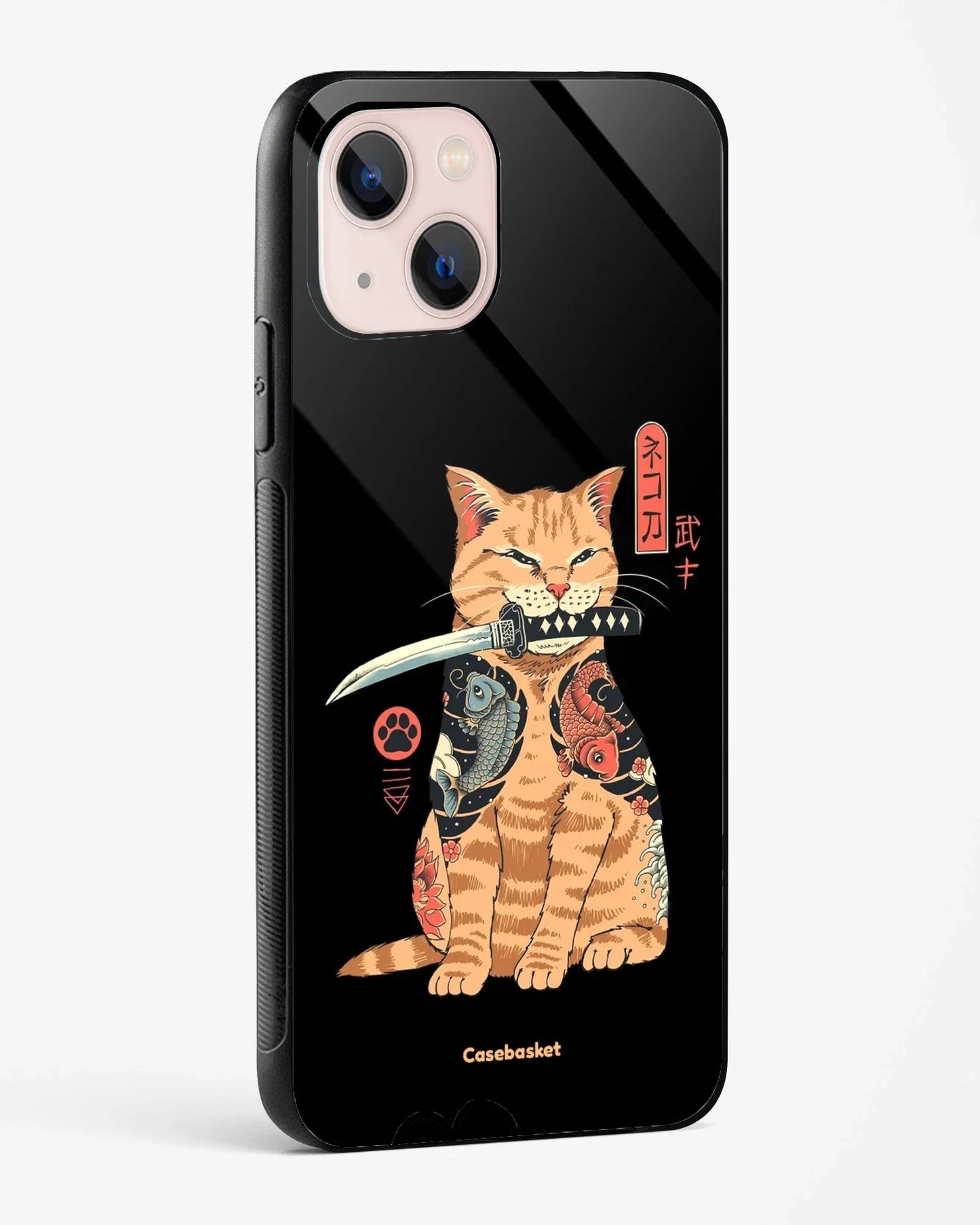 Samurai Paws Glossy Phone Cover