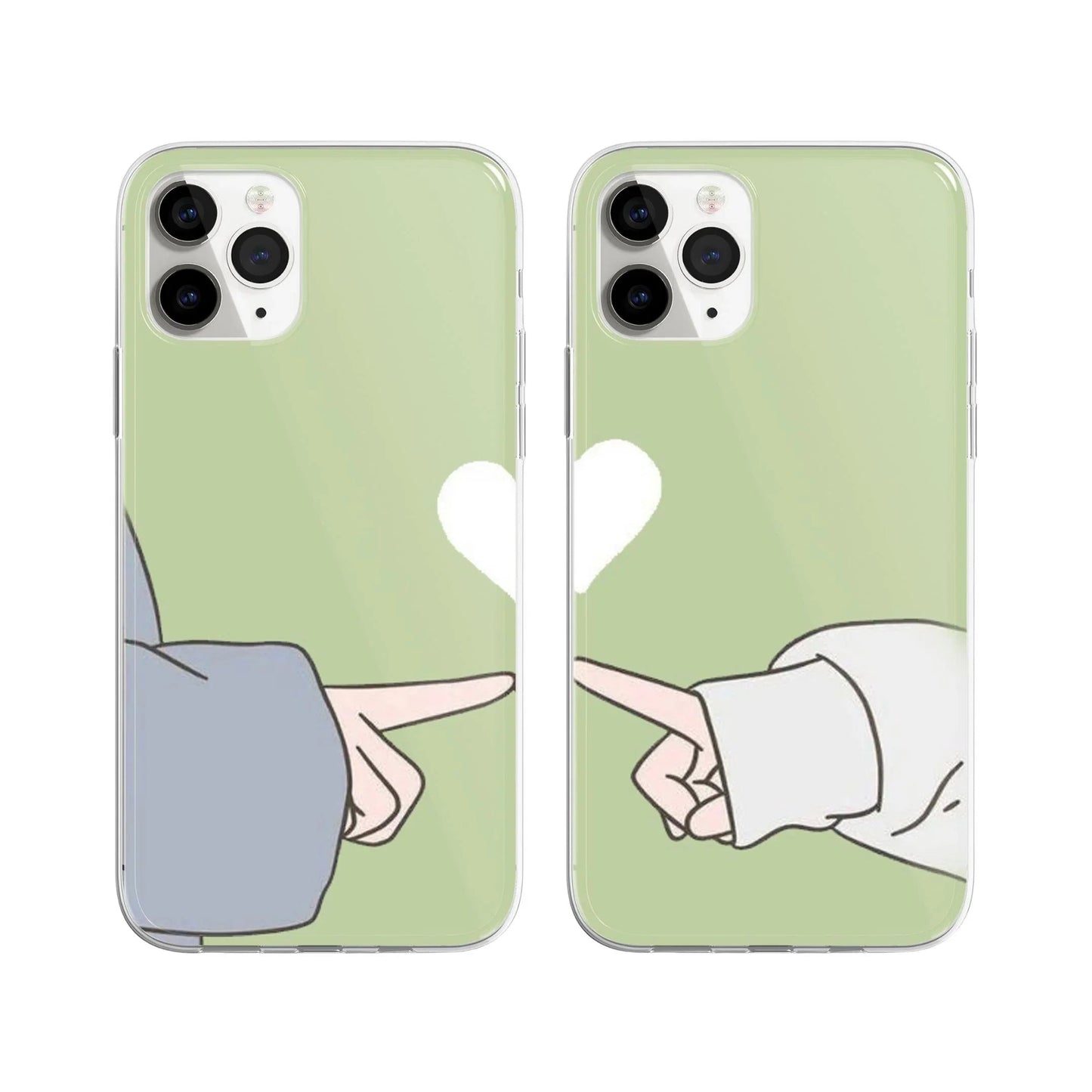 Love Green Couple Phone Cover