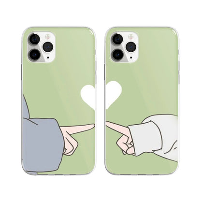 Love Green Couple Phone Cover