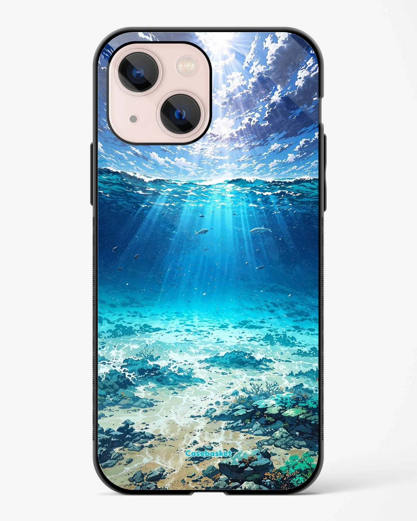 Crystal Sea Glossy Phone Cover