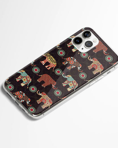 Royal Elephant Parade Mandala Phone Cover