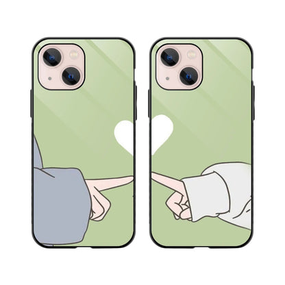 Love Green Couple Phone Cover