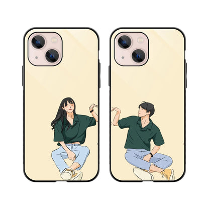 Heart Love Couple Phone Cover