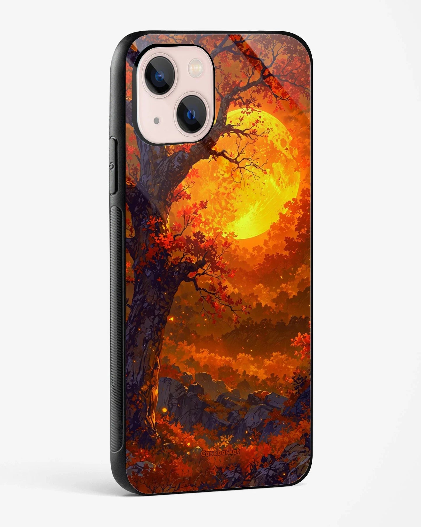Ember Moon Glossy Phone Cover