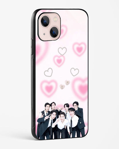 BTS Pink Hearts Phone Cover