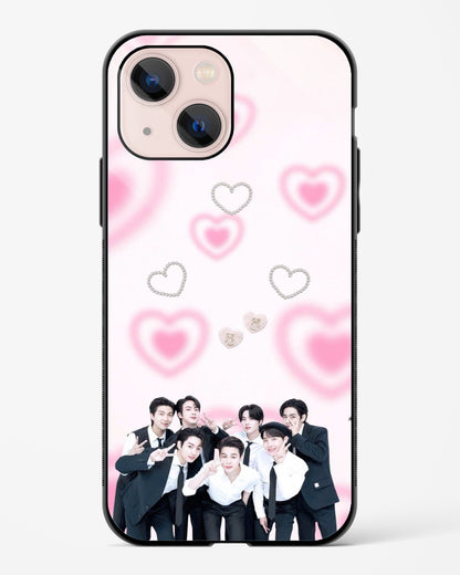 BTS Pink Hearts Phone Cover