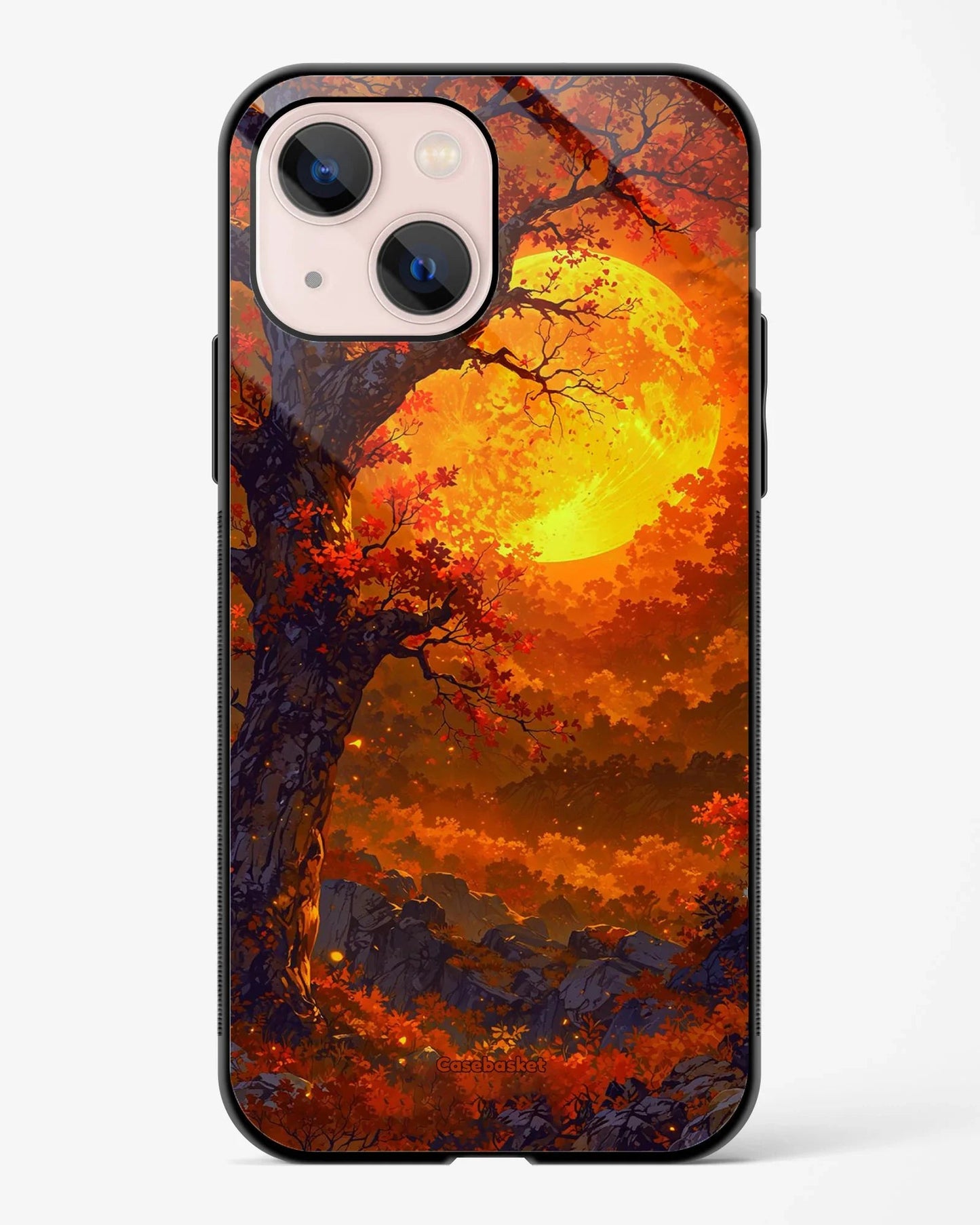 Ember Moon Glossy Phone Cover