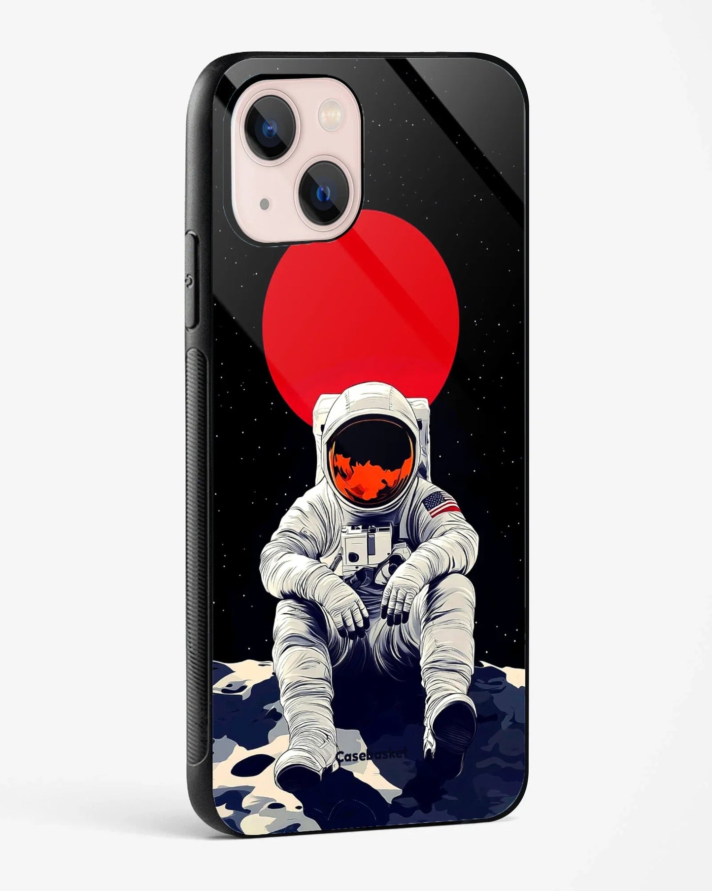 Crimson Void Glossy Phone Cover