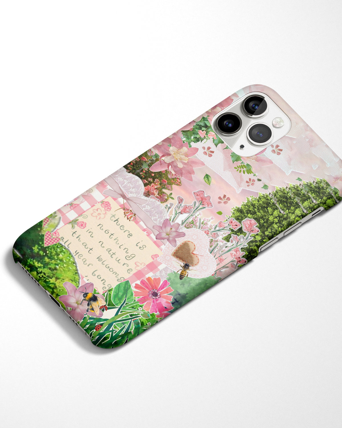 Pink Meadow Phone Cover