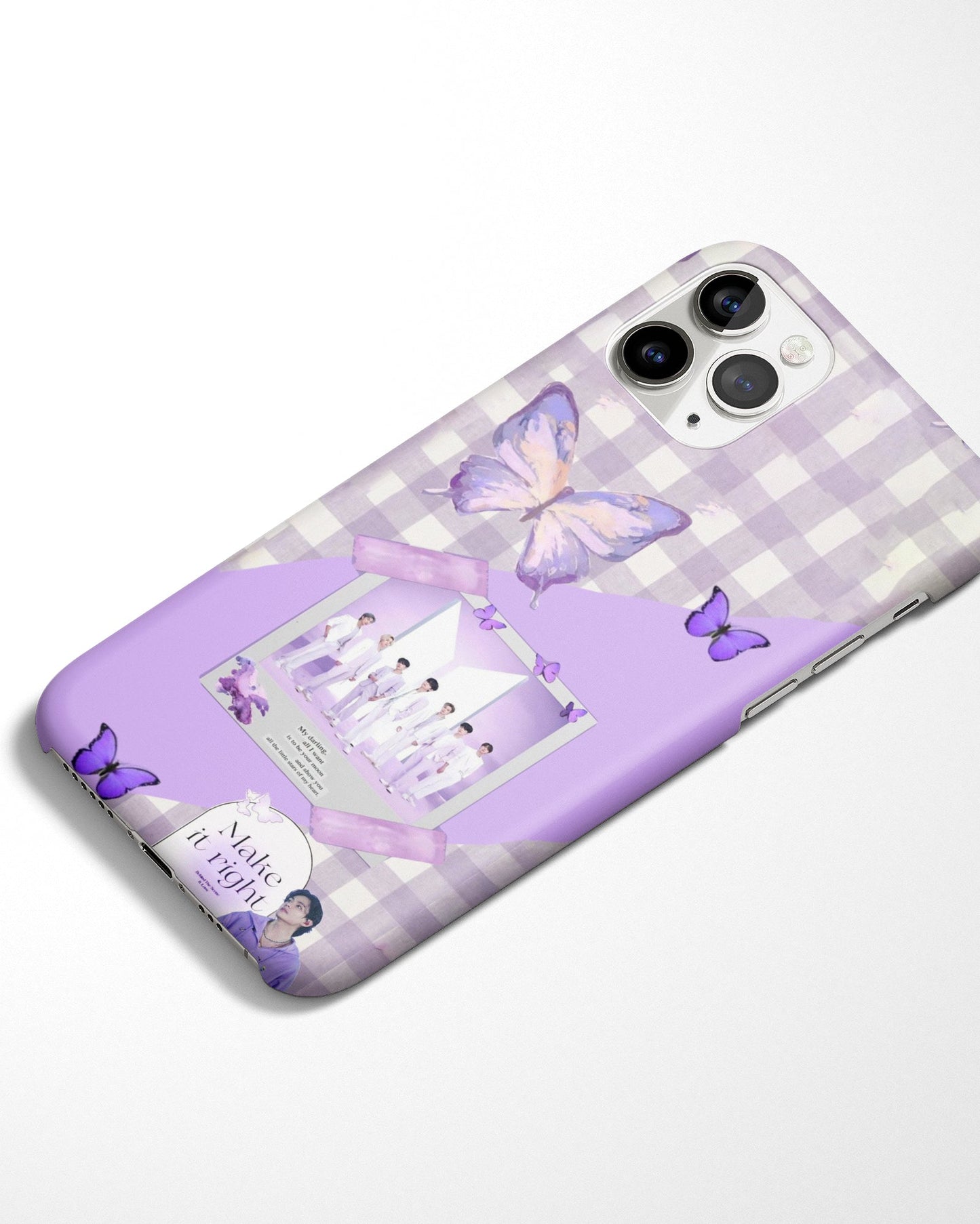 Bangtan Lavender Vibes BTS Phone Cover