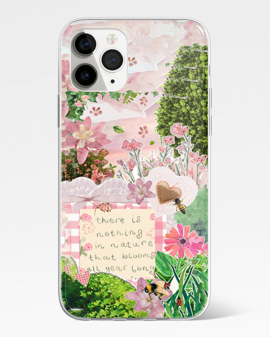 Pink Meadow Phone Cover
