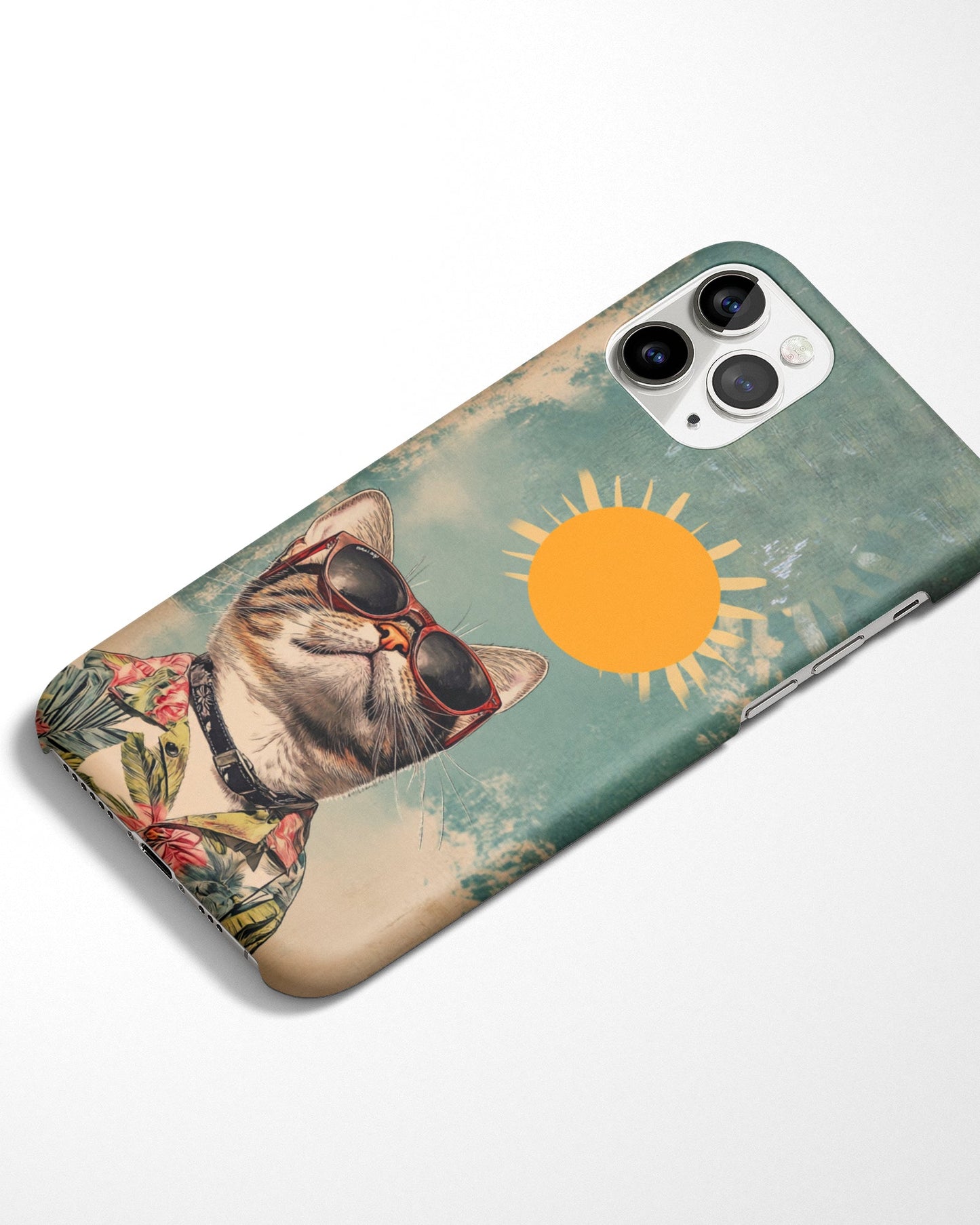 Sunny Vibes Cat Phone Cover