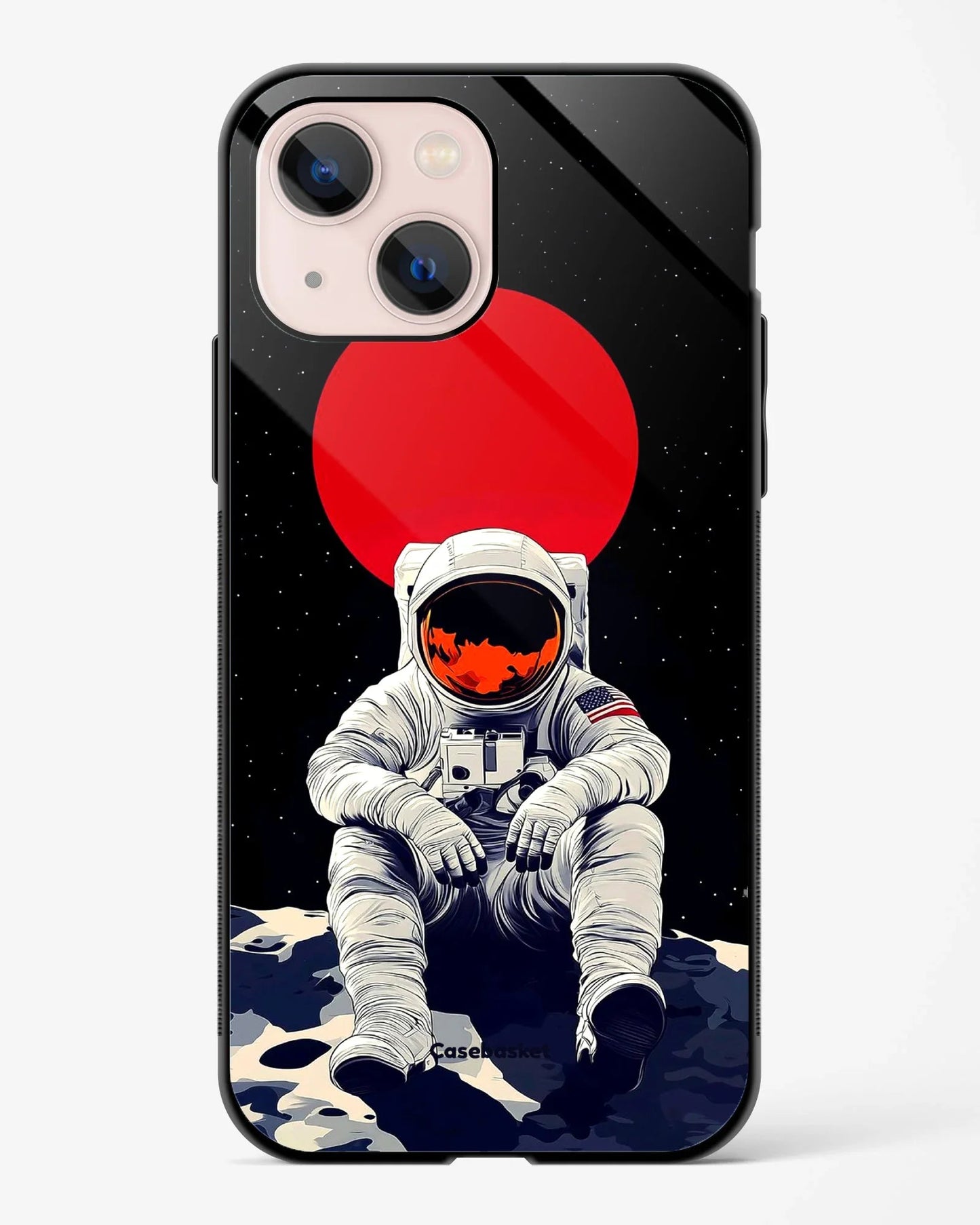 Crimson Void Glossy Phone Cover