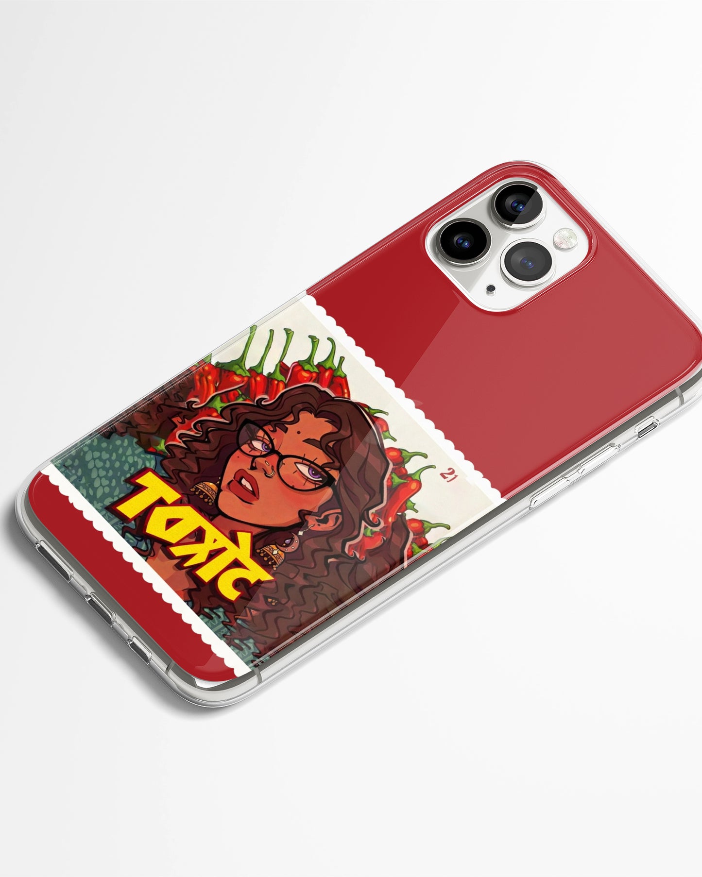Red Flag Rani Desi Phone Cover