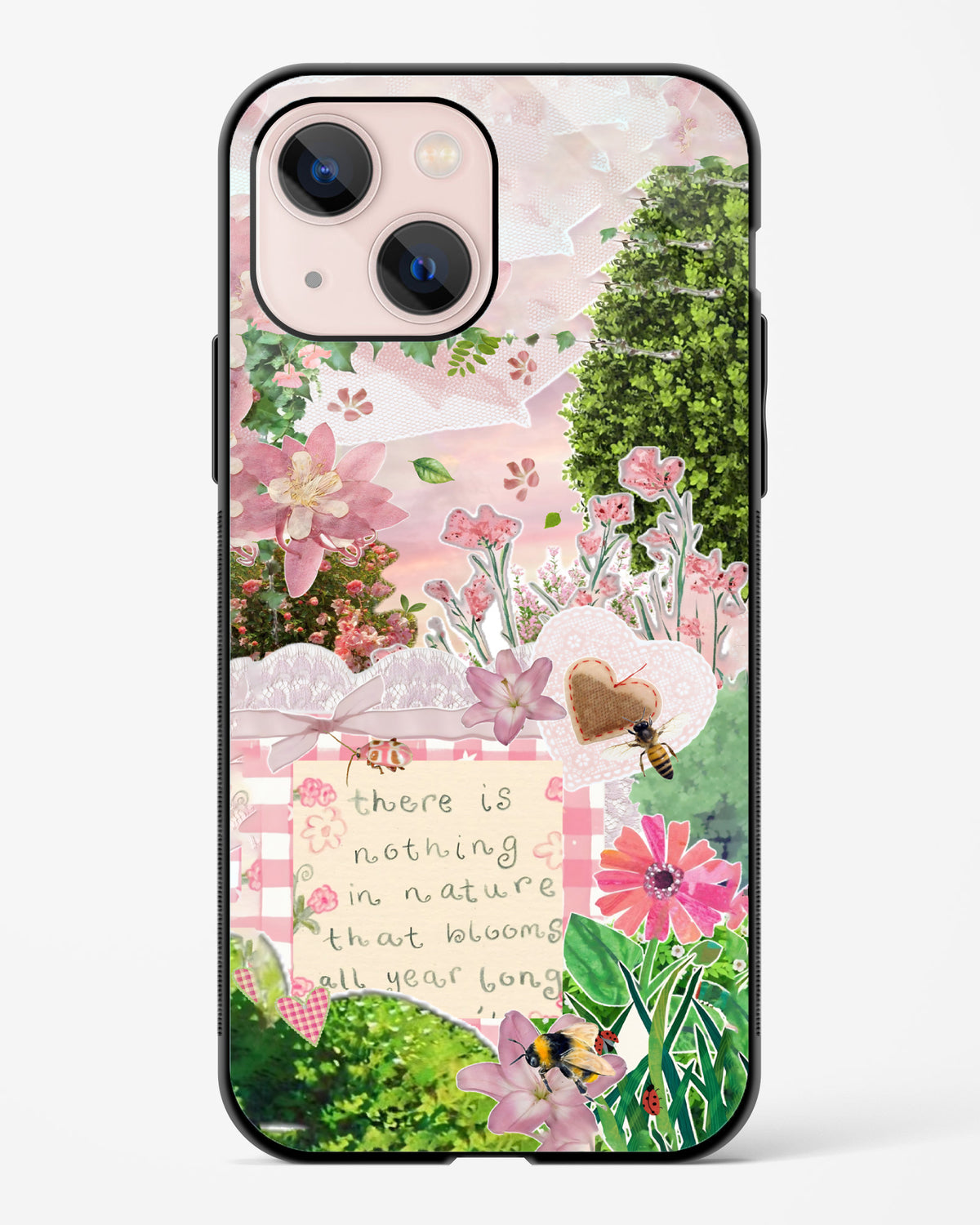 Pink Meadow Phone Cover