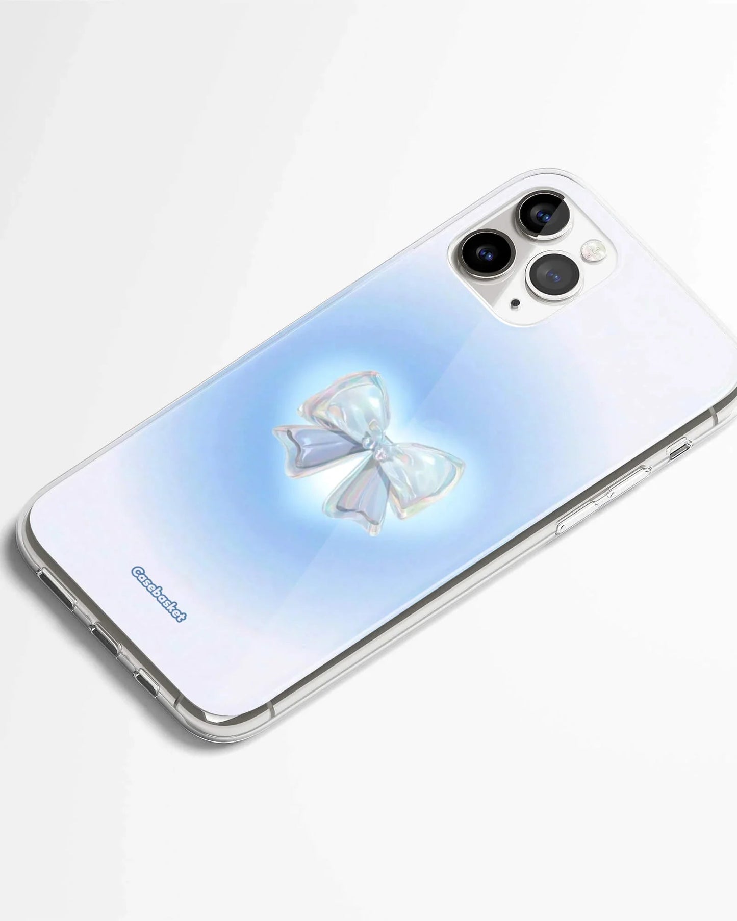 Pearl Glass Bow Phone Cover