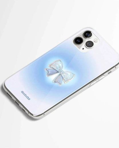 Pearl Glass Bow Phone Cover
