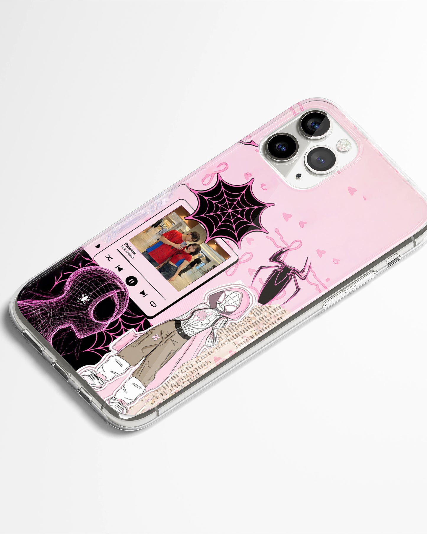 Pink Gwen Playlist Phone Cover