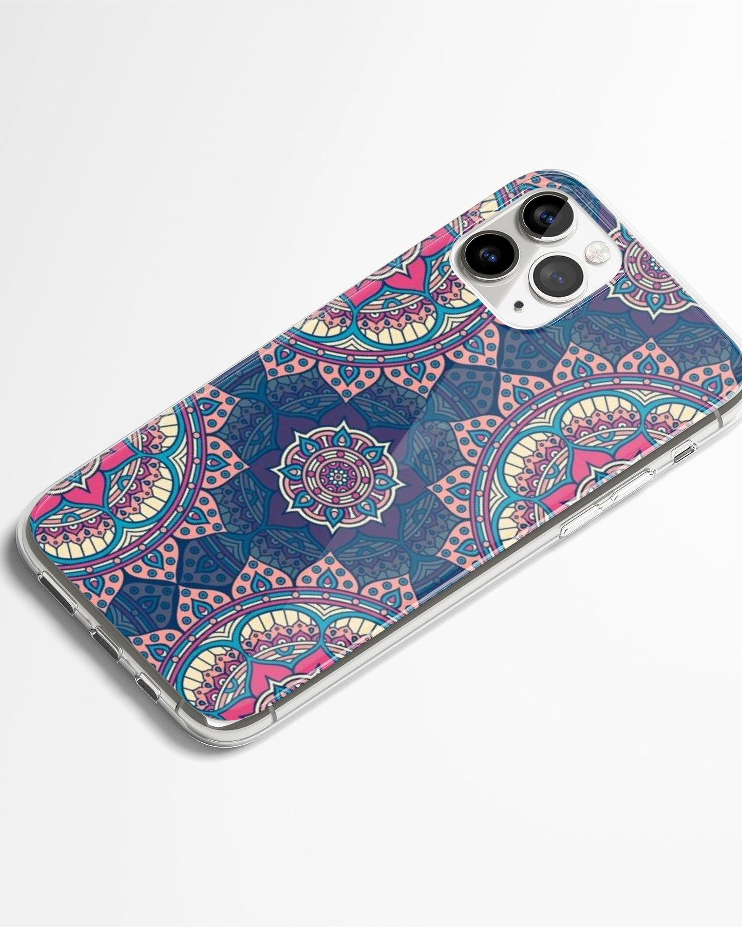 Celestial Blue Mandala Phone Cover