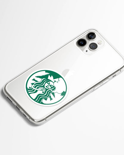 Sinful Sips Meme Transparent Phone Cover