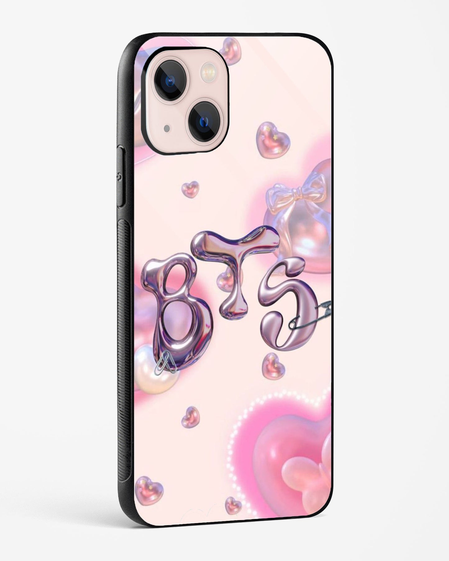 BTS Bubble Hearts Phone Cover