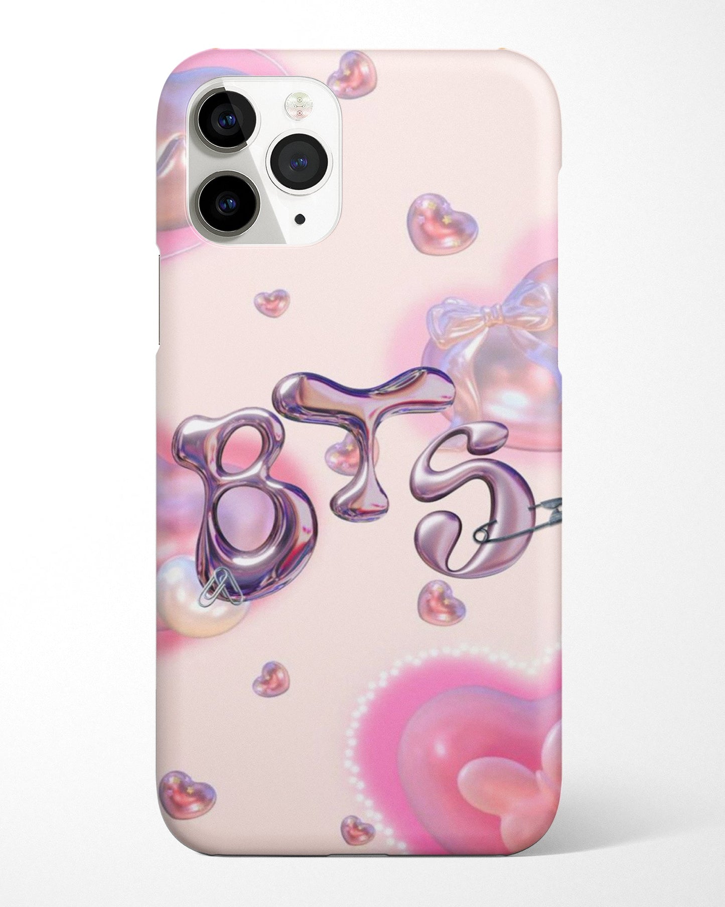 BTS Bubble Hearts Phone Cover