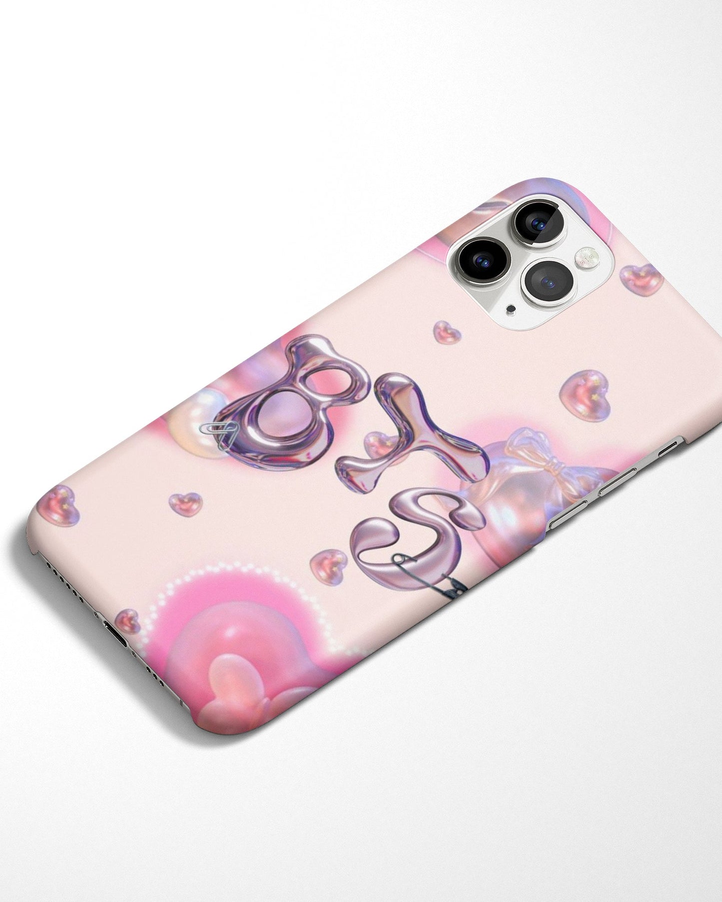 BTS Bubble Hearts Phone Cover