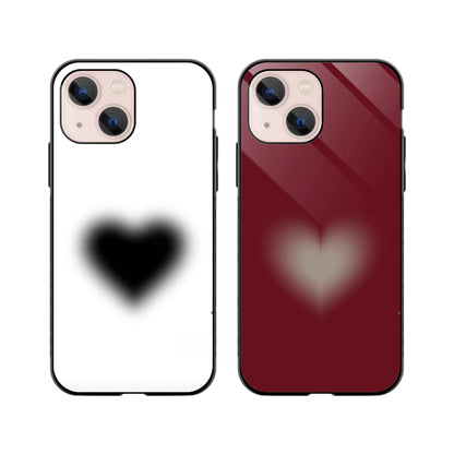 Monochrome Crush Couple Phone Cover