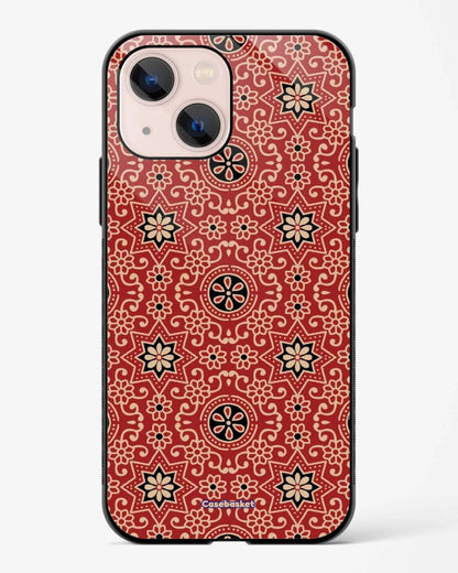 Ajrakh Star Print Phone Cover