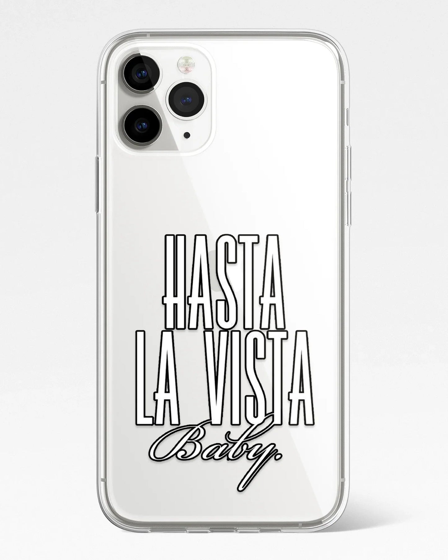 Iconic Exit Transparent Silicone Phone Cover