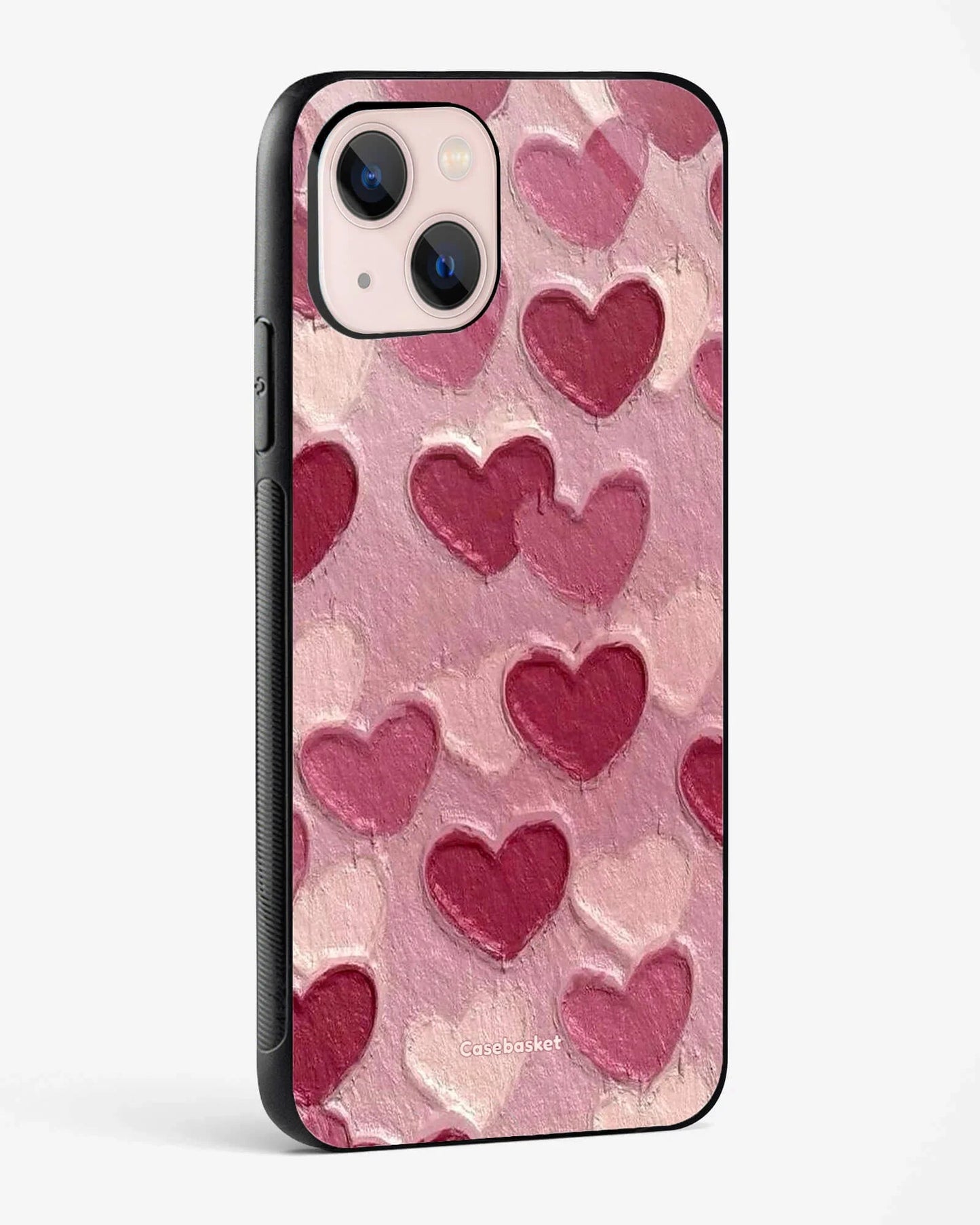 Ripple Red Glossy Phone Cover