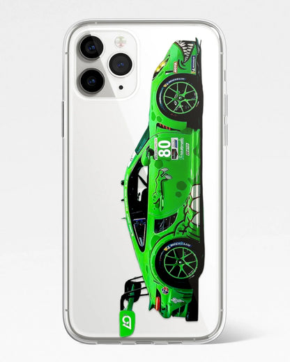 Green Venom Transparent  Silicone Phone Cover