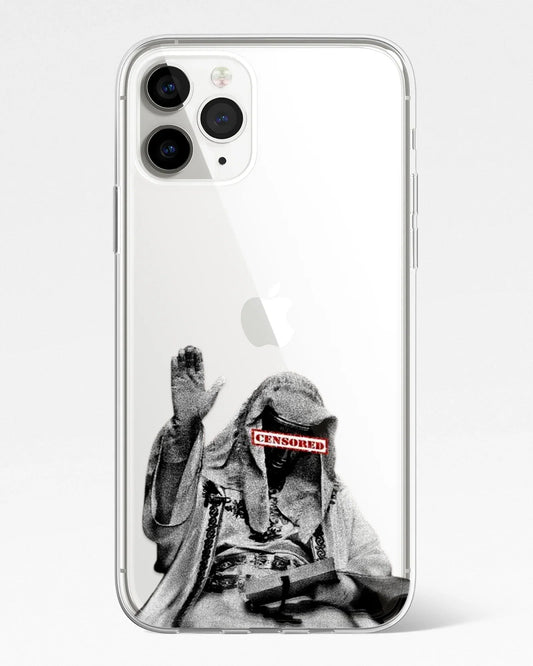 Censored Truth Transparent Silicone Phone Cover
