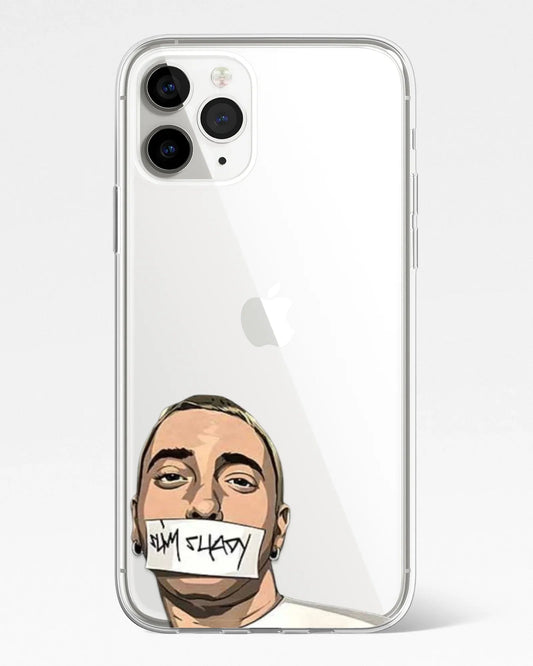 Silenced Shady Transparent Silicone Phone Cover