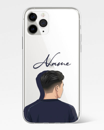 Unspoken Name Transparent  Silicone Phone Cover