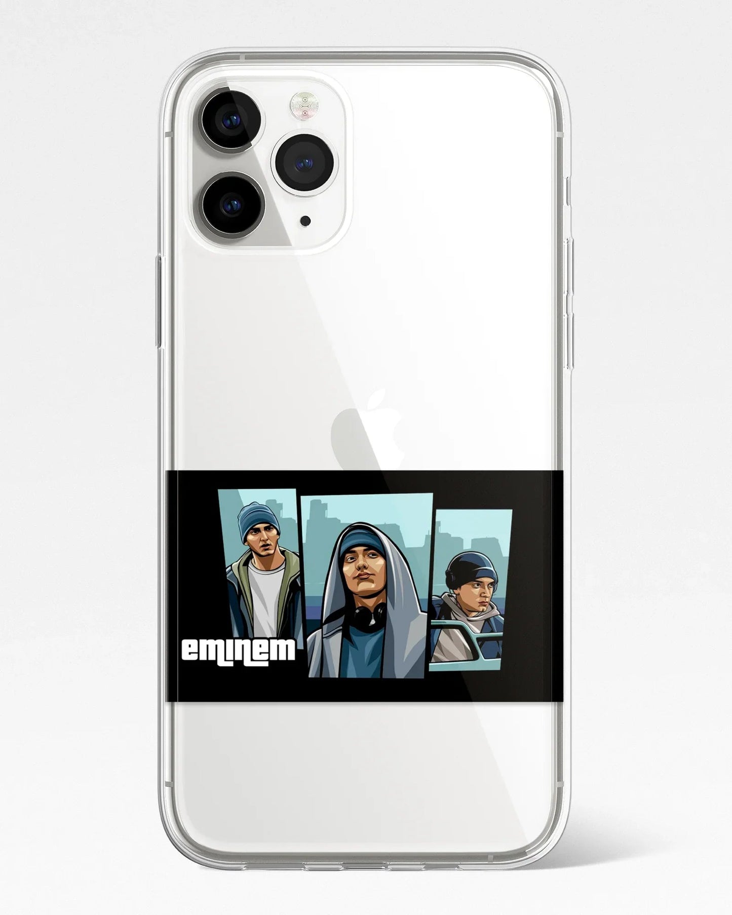 No Apologies Transparent Silicone Phone Cover