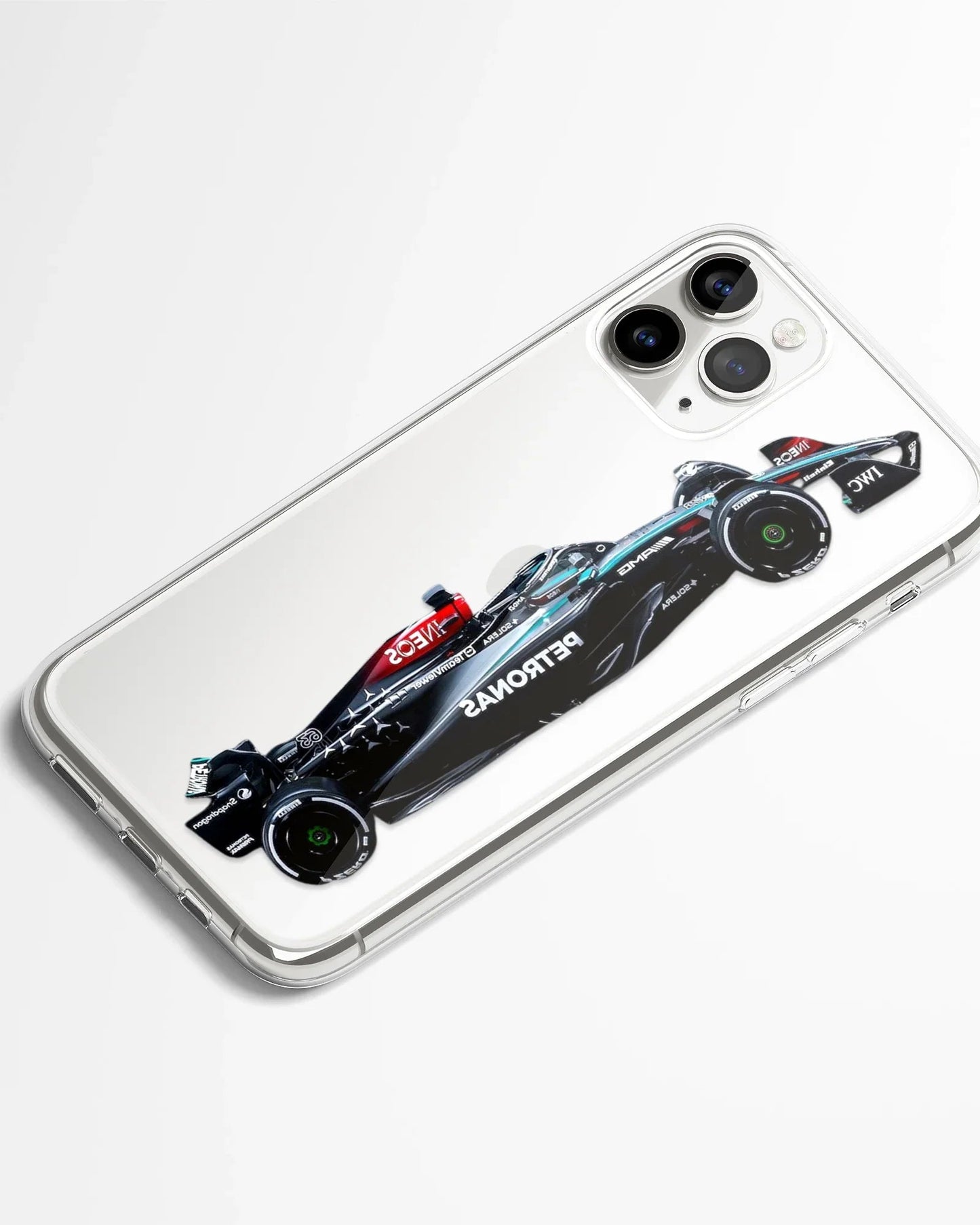 Track Sovereign Transparent  Silicone Phone Cover